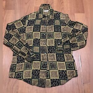 Eva laurel NY woman’s long sleeve animal print top